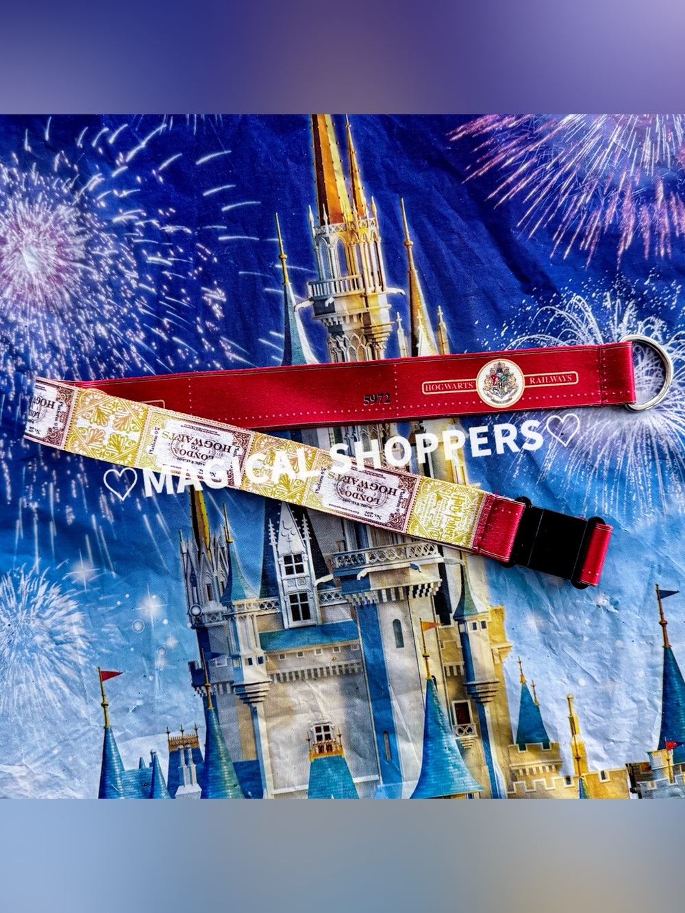 Universal Studios Wizarding World of Harry Potter Hogwarts Express Lanyard